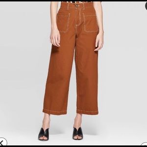 Who What Wear wide leg ankle pants